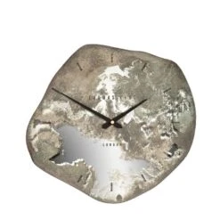 14" Jewel Wall Clock - Stone