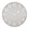 20" Arabic Wall Clock - Dove Grey