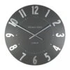 20" Mulberry Wall Clock - Graphite Silver -Home Decor Store 20 mulberry wall clock graphite silver p4821 103009 image