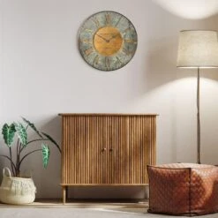 21" Florentine Wall Clock Star -Home Decor Store 21 florentine wall clock star p8359 130839 image