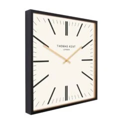24" Garrick Wall Clock - White