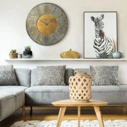 30" Florentine Wall Clock Star -Home Decor Store 30 florentine wall clock star p8358 130834 image