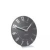 6" Mulberry Mantel Clock - Graphite Silver -Home Decor Store 6 mulberry mantel clock graphite silver p9311 135884 image