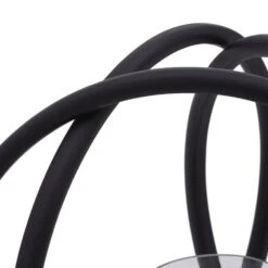 Aura Matt Black Medium Candle Holder -Home Decor Store aura matt black medium candle holder p7491 123752 image