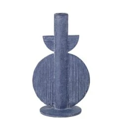Bess Candlestick 1 - Blue