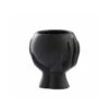 Black Haniya Flower Pot 13.5cm -Home Decor Store black haniya flower pot 13 5cm p2812 80417 image