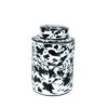 Black & White Abstract Design Ginger Jar - Medium 1 Black & White Abstract Design Ginger Jar - Medium -Home Decor Store black white abstract design ginger jar medium p5520 110236 image