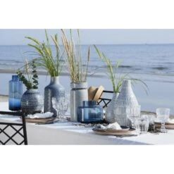 Blue Hedria Vase 30cm 9 Blue Hedria Vase 30cm -Home Decor Store blue hedria vase 30cm p2843 80363 image