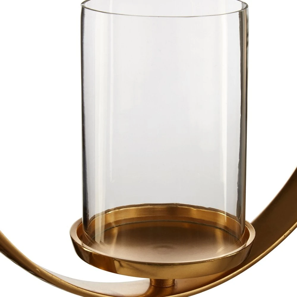 Cirqua Gold Wall Sconce 6 Cirqua Gold Wall Sconce - Image 4