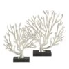 Coral Ornament Black & Silver - Set Of 2 -Home Decor Store coral ornament black silver set of 2 p5137 107047 image