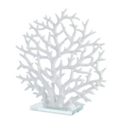 Coral Ornament - White 7 Coral Ornament - White -Home Decor Store coral ornament white p7685 123917 image