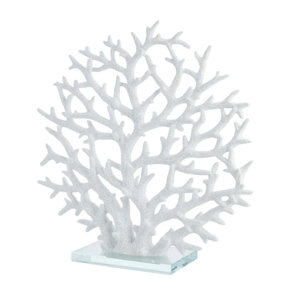 Coral Ornament - White 4 Coral Ornament - White - Image 2