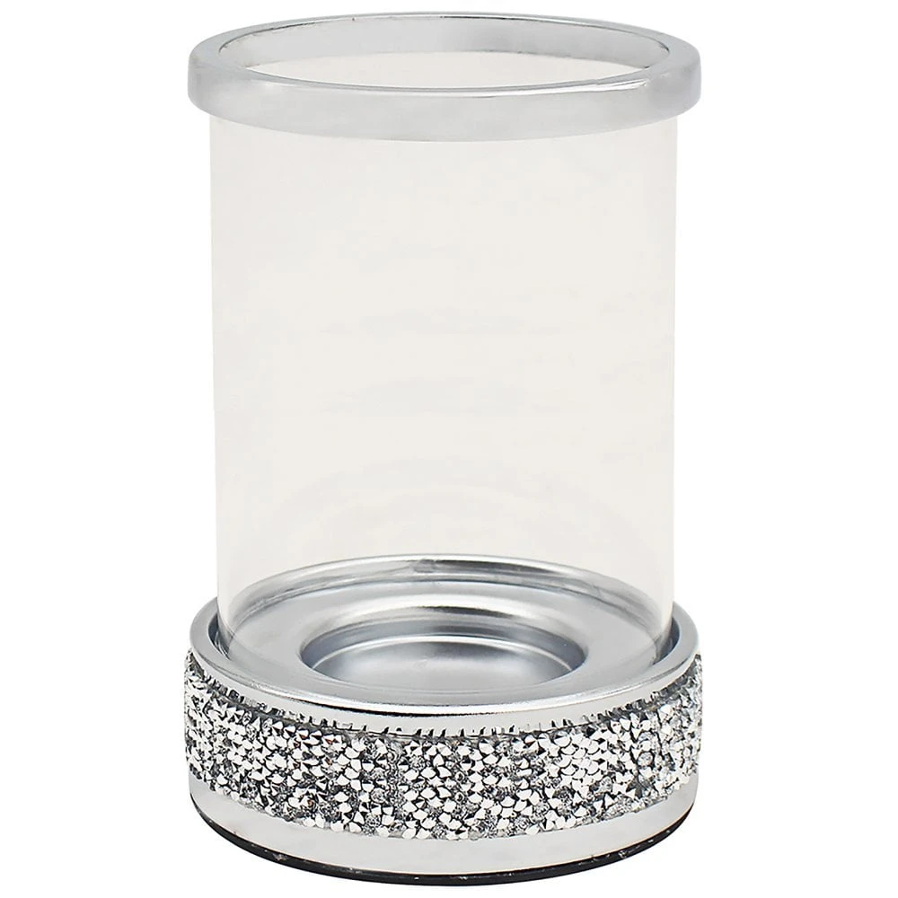 Crystal Embellished Candle Holder 30cm 3 Crystal Embellished Candle Holder 30cm