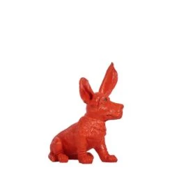 Dog Ornament Orange -Home Decor Store dog ornament orange p5281 109473 image