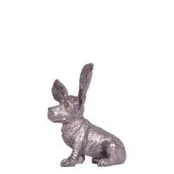 Dog Ornament Silver -Home Decor Store dog ornament silver p5282 109467 image