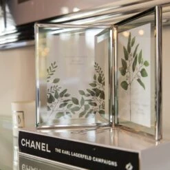 Double Silver Photo Frame 10 Double Silver Photo Frame -Home Decor Store double silver photo frame p226 103101 image