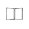 Double Silver Photo Frame -Home Decor Store double silver photo frame p226 503 image