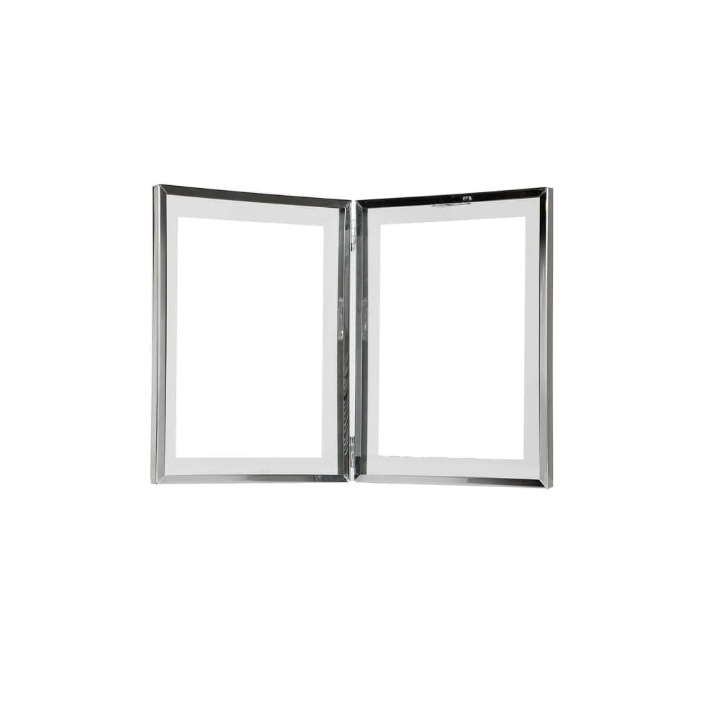 Double Silver Photo Frame 3 Double Silver Photo Frame