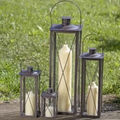 Farol Lantern - Set Of 4 -Home Decor Store farol lantern set of 4 p4815 102975 image
