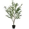 Faux Eucalyptus Plant In Pot