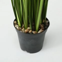 Faux Grass Plant In Pot - Set Of 2 -Home Decor Store faux grass plant in pot set of 2 p8822 134080 image