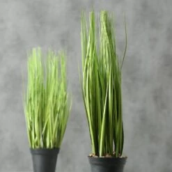 Faux Grass Plant In Pot - Set Of 2 -Home Decor Store faux grass plant in pot set of 2 p8822 134082 image