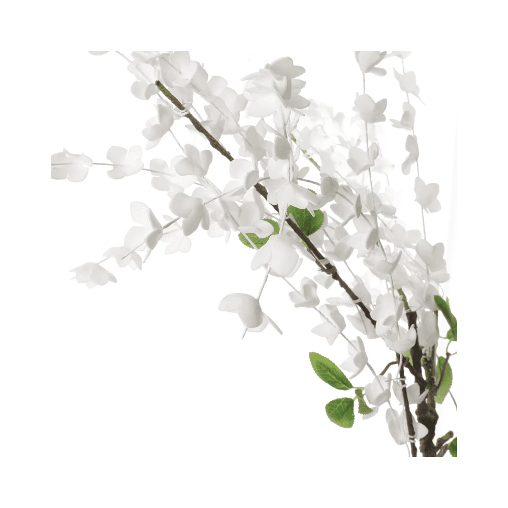 Foam Multi Stem Flower White - 120cm 4 Foam Multi Stem Flower White - 120cm - Image 2