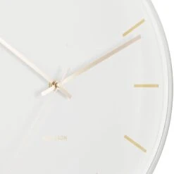 Globe Wall Clock - White -Home Decor Store globe wall clock white p4506 109243 image