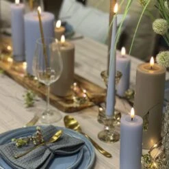 Grey LED Candle 7.5 X 20cm 9 Grey LED Candle 7.5 X 20cm -Home Decor Store grey led candle 7 5 x 20cm p4355 101594 image