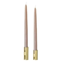 Hatice Candlestick Metal - Gold