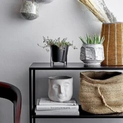 Ilse Black Metal Flowerpot - Set Of 2 7 Ilse Black Metal Flowerpot - Set Of 2 -Home Decor Store ilse black metal flowerpot set of 2 p8723 133794 image