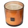 Large Amber 3 Wick Candle -Home Decor Store large amber 3 wick candle p8346 130790 image
