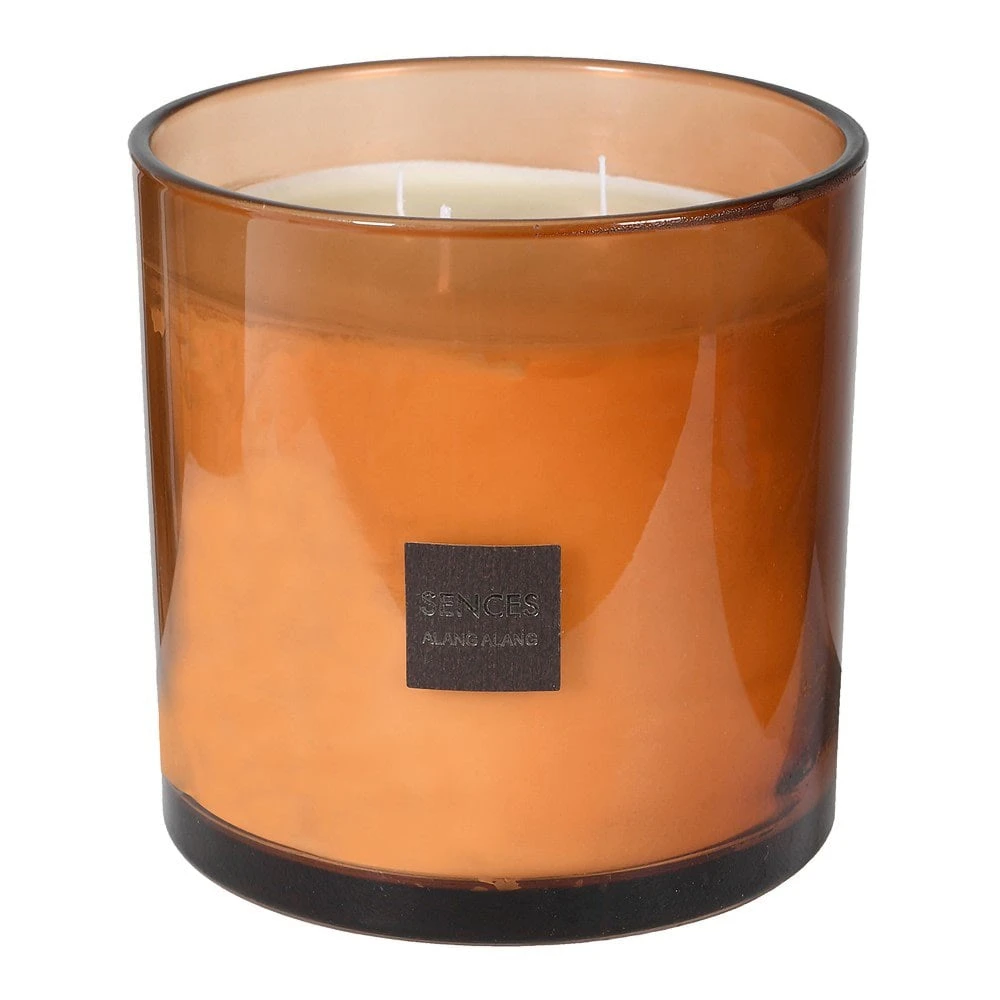 Large Amber 3 Wick Candle 5 Large Amber 3 Wick Candle - Image 3