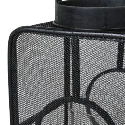 Home Decor Store -Home Decor Store large black bamboo geometric lantern p9271 135640 image