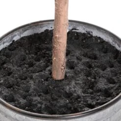 HI Large Eucalyptus Tree In Metallic Pot -Home Decor Store large eucalyptus tree in metallic pot p4993 106124 image