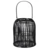 Large Grey Bamboo Lantern