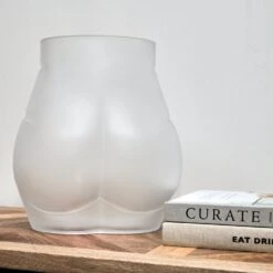 Large Matt Grey Bum Vase -Home Decor Store large matt grey bum vase p3594 106863 image