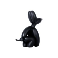 Large Sitting Balloon Dog - Matt Black -Home Decor Store large sitting balloon dog matt black p5160 107131 image