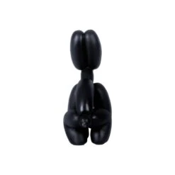Large Sitting Balloon Dog - Matt Black -Home Decor Store large sitting balloon dog matt black p5160 107133 image