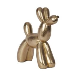 Large Standing Balloon Dog - Gold -Home Decor Store large standing balloon dog gold p5159 107126 image