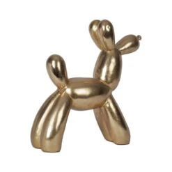 Large Standing Balloon Dog - Gold -Home Decor Store large standing balloon dog gold p5159 107127 image