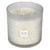 Large White 3 Wick Candle -Home Decor Store large white 3 wick candle p8345 130787 image
