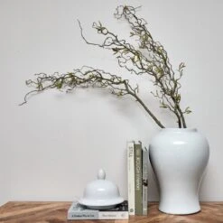 Large White Ginger Jar 13 Large White Ginger Jar -Home Decor Store large white ginger jar p1537 106856 image