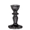 Litus Glass Candlestick - Black 1 Litus Glass Candlestick - Black -Home Decor Store litus glass candlestick black p8727 133804 image