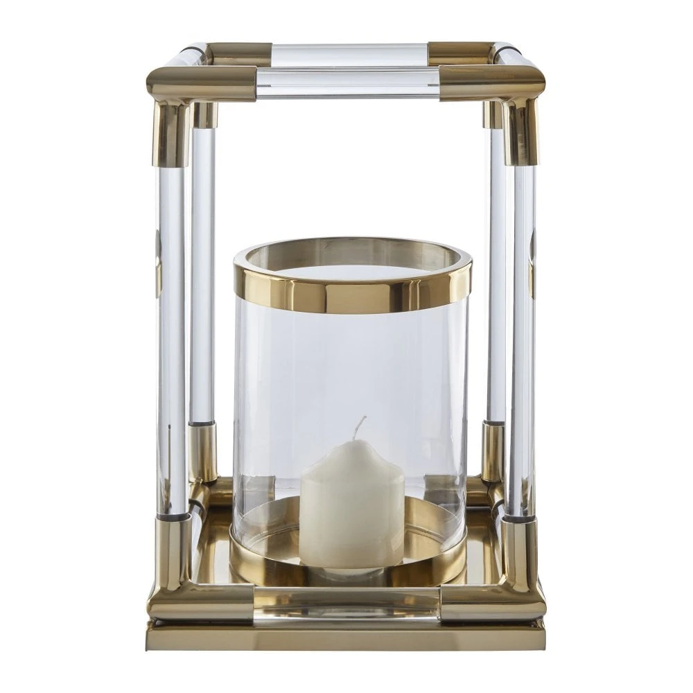 Lucita Small Lantern Gold 6 Lucita Small Lantern Gold - Image 4