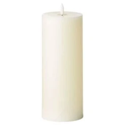 HI Luxe Collection Natural Glow 3.5 X 9 Led Ivory Candle