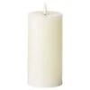 HI Luxe Collection Natural Glow 3 X 6 Led Ivory Candle