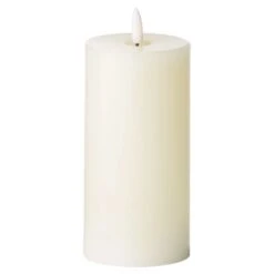 HI Luxe Collection Natural Glow 3 X 6 Led Ivory Candle