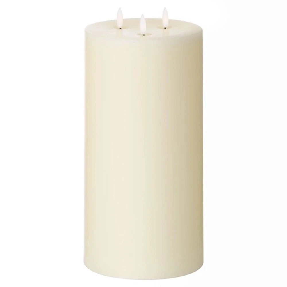 HI Luxe Collection Natural Glow 6 X 12 Led Ivory Candle 3 HI Luxe Collection Natural Glow 6 X 12 Led Ivory Candle