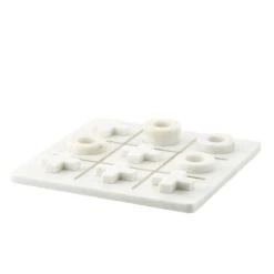Marble Noughts & Crosses Set